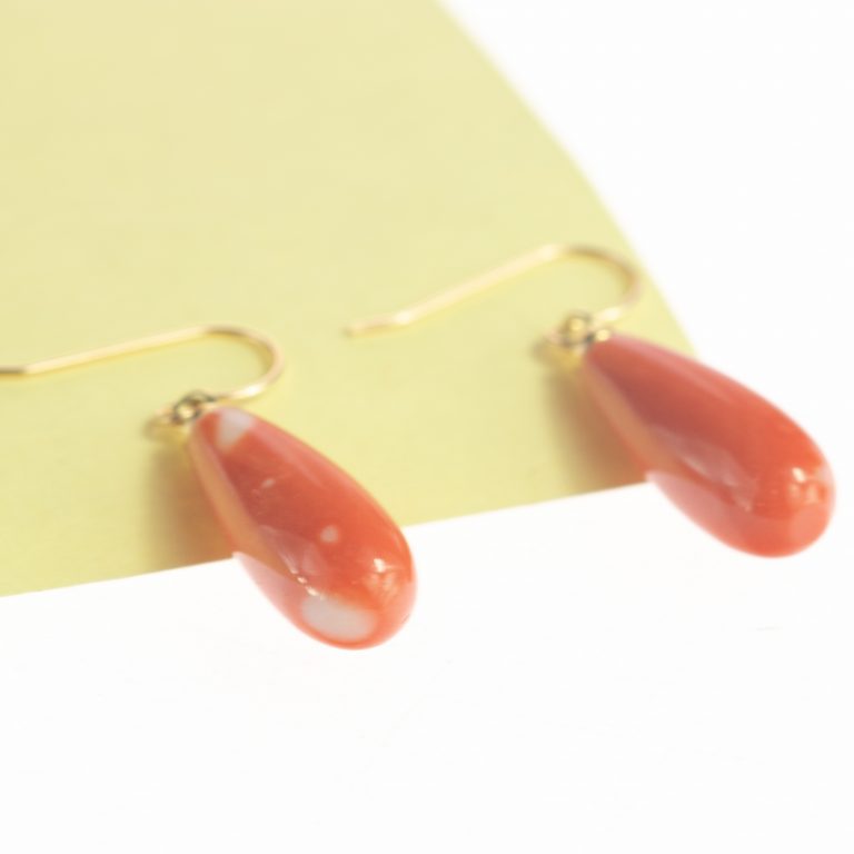 Neapolitan Coral Quilted Convertible Earrings In 18 Karats Yellow Gol –  Treasure Fine Jewelry