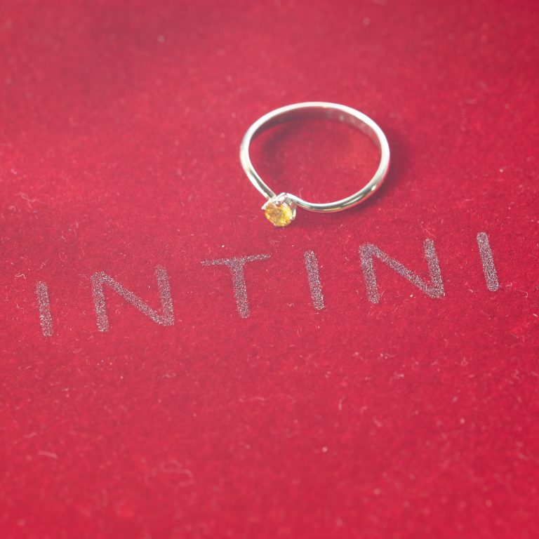 Ruby Yellow Gold Valentino Ring